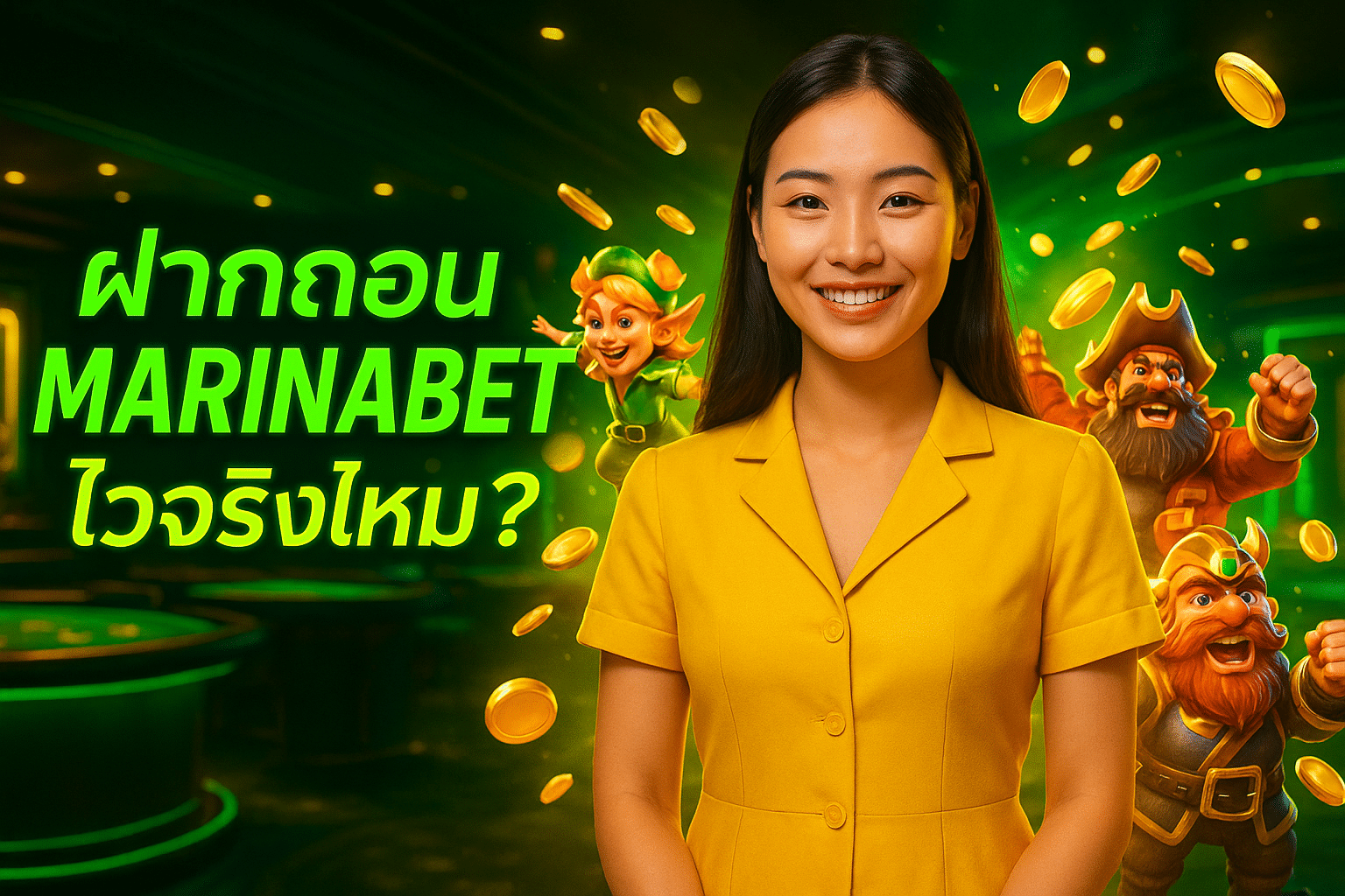 ฝากถอน MARINABET ไวจริงไหม?
