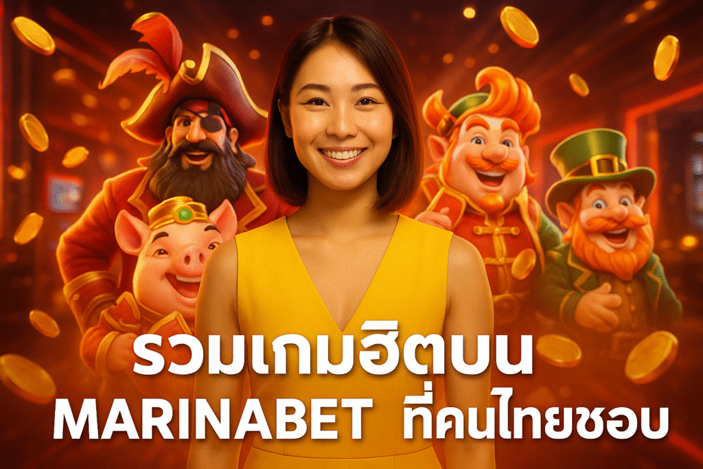 รวมเกมฮิตบน MARINABET ที่คนไทยชอบ